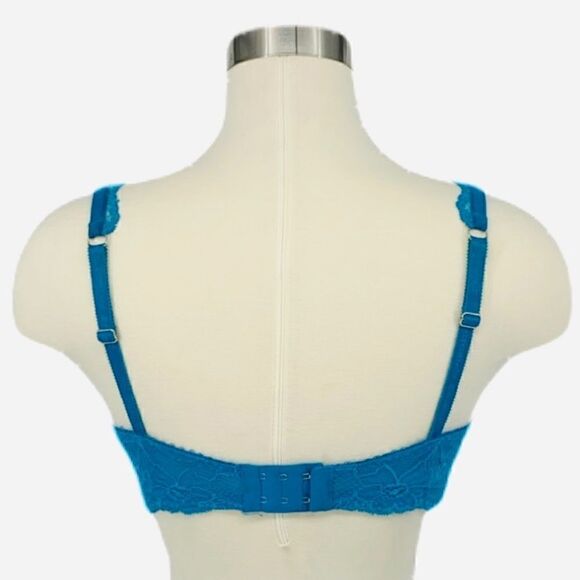 Victoria’s Secret Bright Blue Lacy Bra - Picture 3 of 4